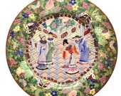 Antique Chinese Qing Superb Unusual Famille Verte Porcelain Plates 3