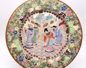 Antique Chinese Qing Superb Unusual Famille Verte Porcelain Plates 1