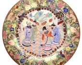 Antique Chinese Qing Superb Unusual Famille Verte Porcelain Plates 2