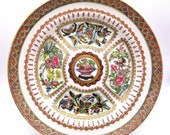 Chinese Hand Painted Plate Kangxi Qianlong, Painted by a Master 1 MUST SEE