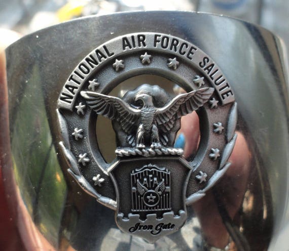 Kirk Stieff Pewter Cup Air Force Salute Thomas Jefferson Memorial P50