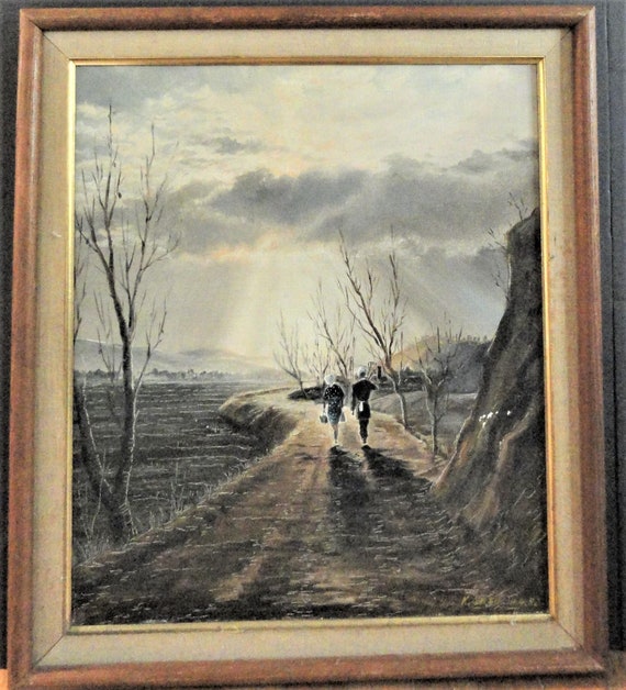 K Sato O C Luminist Painting Road To Hope Artist Etsy