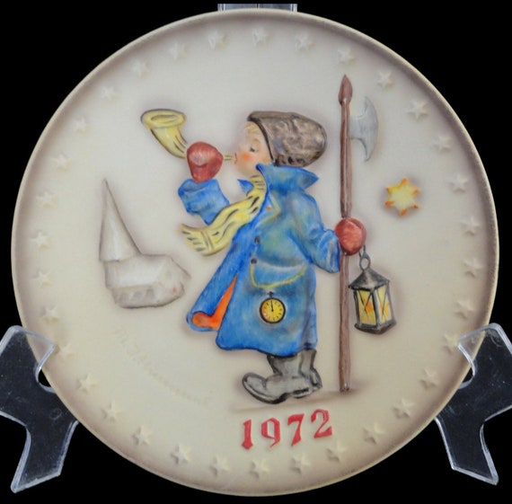 1972 Hummel Plate "Hear Ye Hear Ye" Christmas Plate West Germany