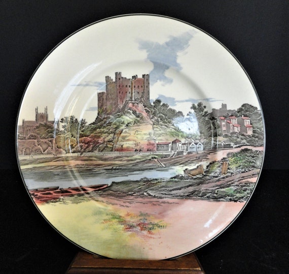 Royal Doulton Plate Rochester Castle D.6308 Circa 1932