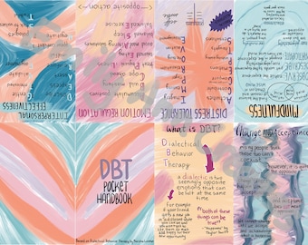 Dialectical Behavior Therapy (DBT) Zine - Digital Download