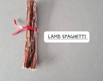 lamb spaghetti for dogs