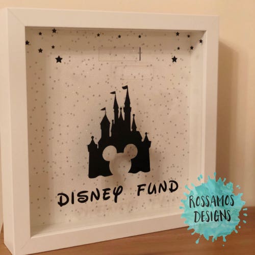Disney World Land Fund Money Box Holiday Magical Castle Gift Etsy