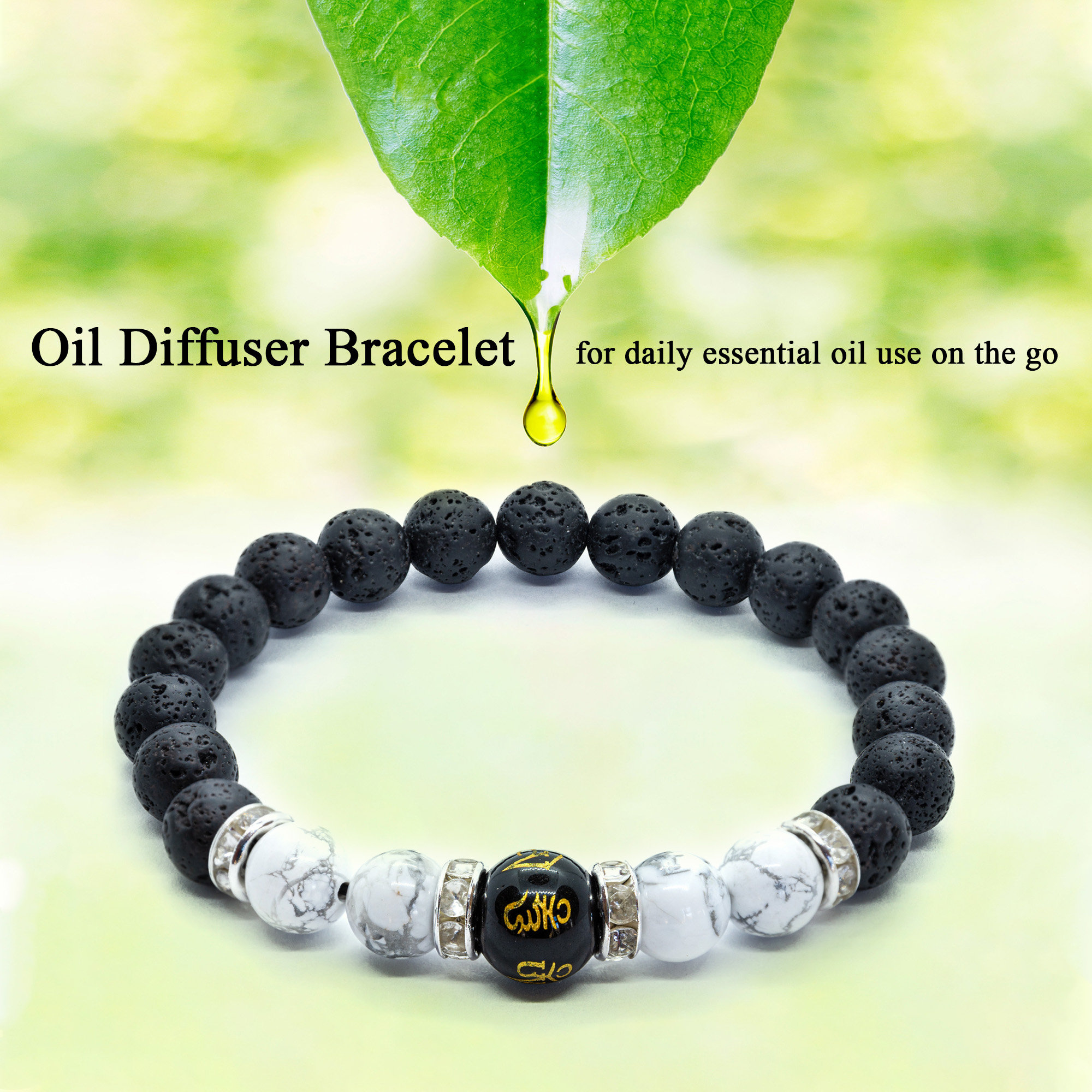 Anxiety Bracelet For Stress Relief Healing Aromatherapy Chakra Etsy