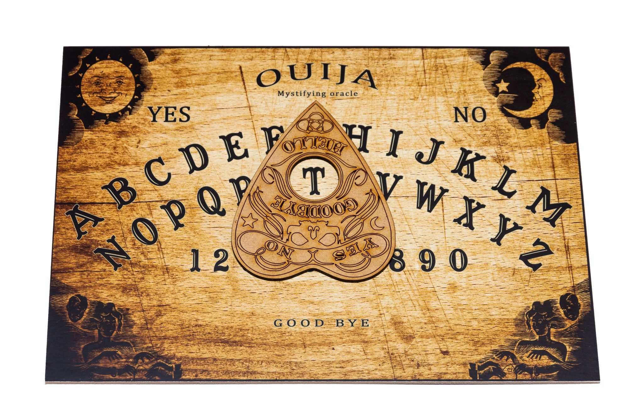 Ouija Board Game With Original Box, Planchette and Detailed Instruction - Etsy