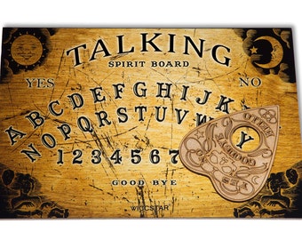 Ouija Board game for ghost hunt with Planchette and detailed instruction