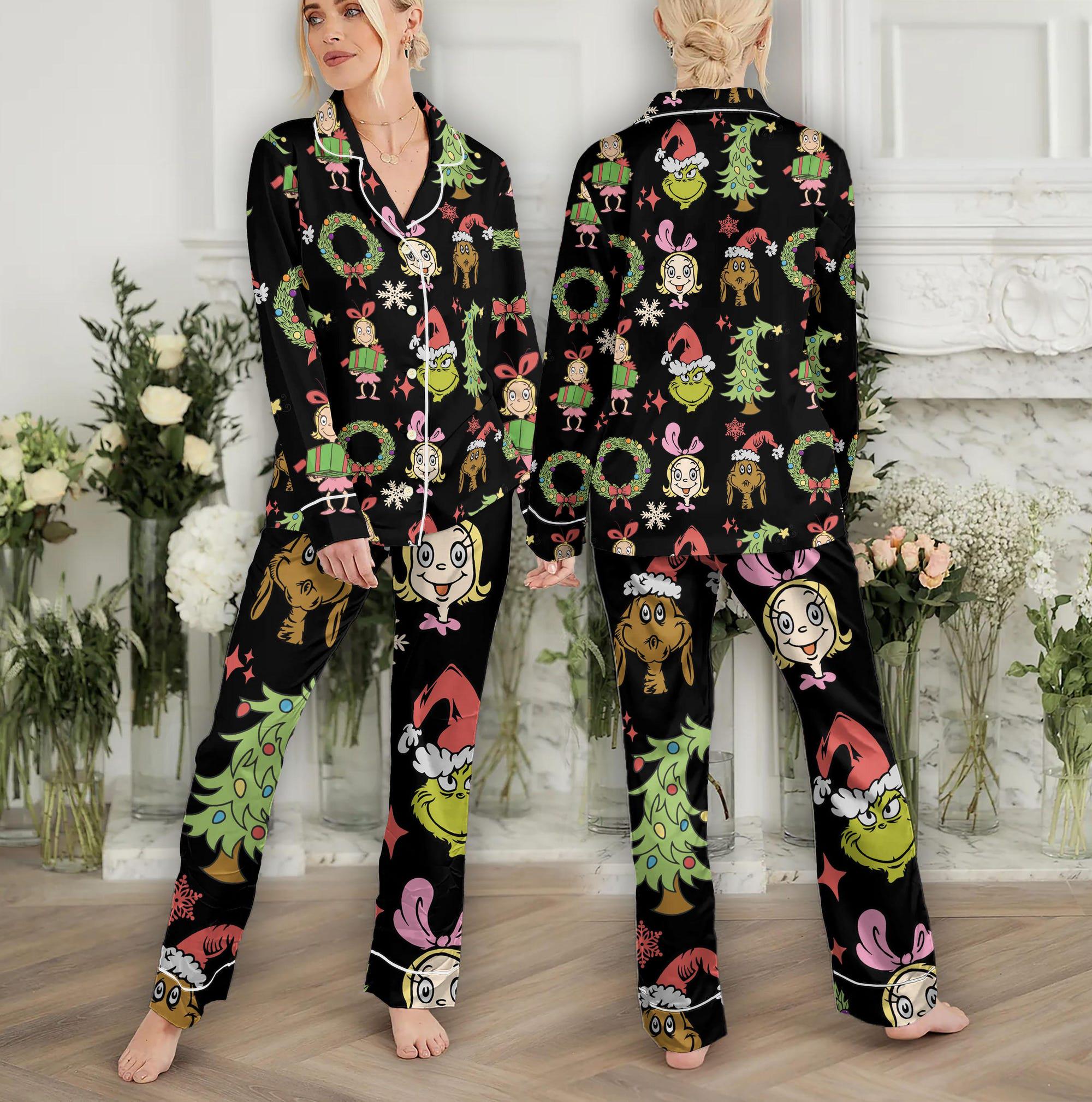 Grinch Pajamas Etsy Canada