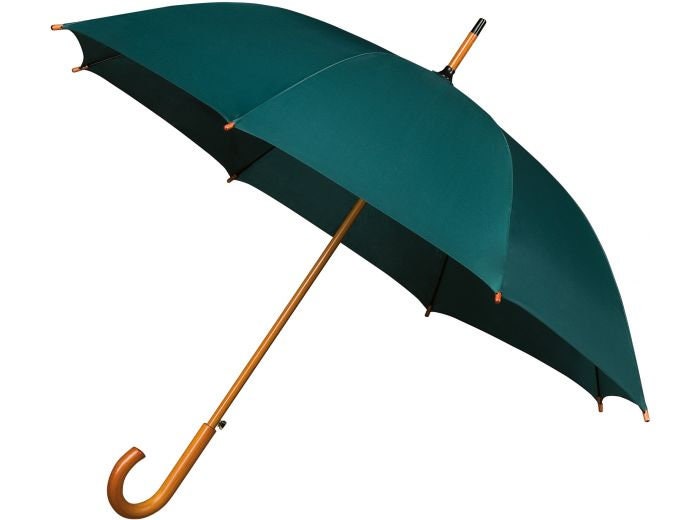 Ombrello Classico In Legno Con Apertura Automatica - Foto 8