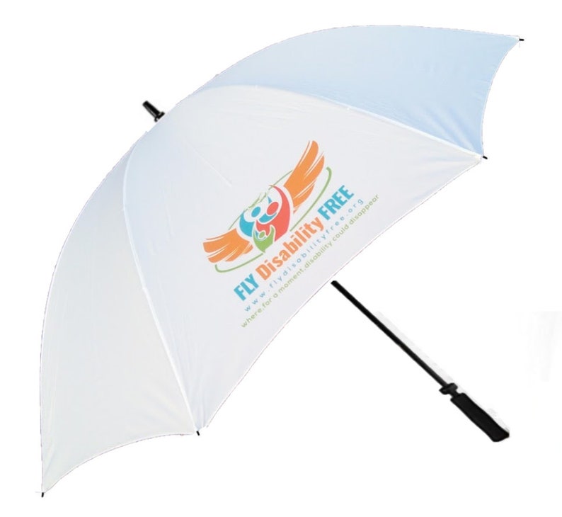 Promotional Golf umbrellas Printed with Your Logo Personalised Etsy