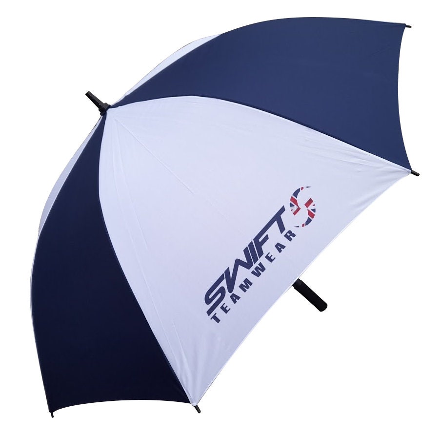 Customised Golf Umbrella Navy Blue & White Alternative Colours Etsy UK