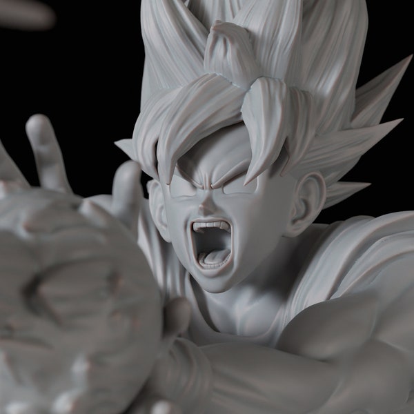 Goku Figurine for 3Dprint