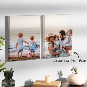 Custom Canvas Prints | Personalized Photo Canvas | Wall Art Decor | Family Portrait Print | Wedding Canvas Gift