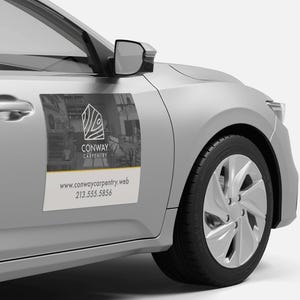 Custom Car Magnets | Personalized Magnetic Signs for Business Advertising | Durable, Weather-Resistant & Fade-Proof