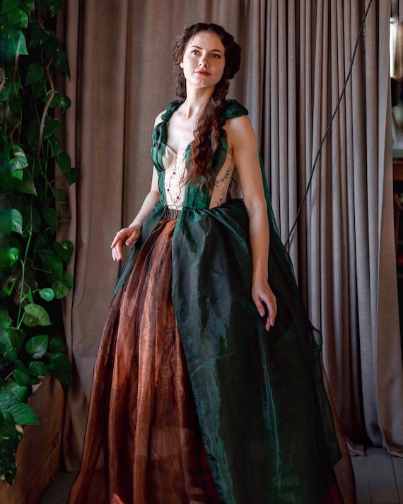 Persephone fairytale magical forest fairy fantasy dress | Etsy