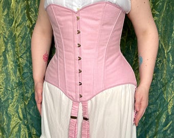 Edwardian Lowbust Corset “Juliet”: Custom Corset c1905-1907s Style