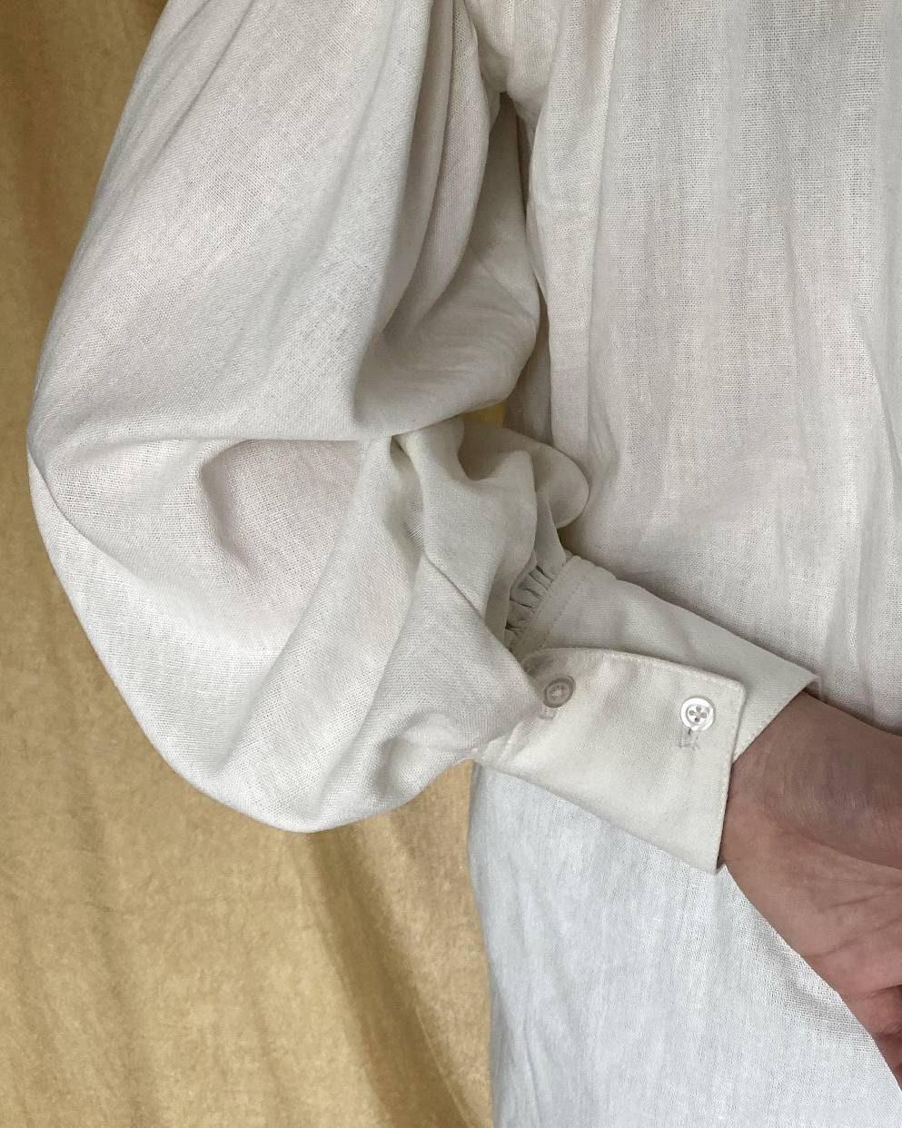 18th Century Inspired Pirate Style Chemise Linen Shirt blouse With