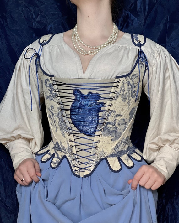 18th century style corset