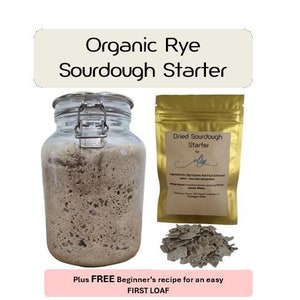 Sourdough Starter 30g Organic Rye