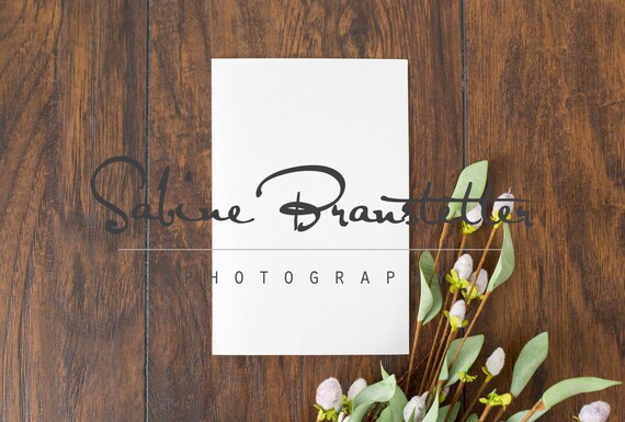 Styled Stock Photography Hello Mockup File White Card Mock