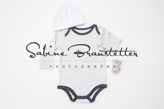 Styled Stock Photography Baby Bear 2 Mockup File Gray