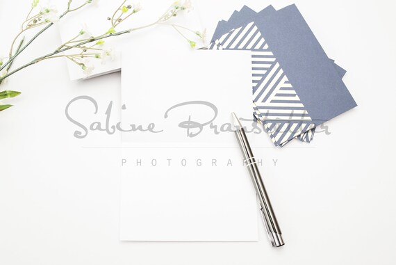 Styled Stock Photography Greetings Mockup File Greeting Card Birthday Invitations