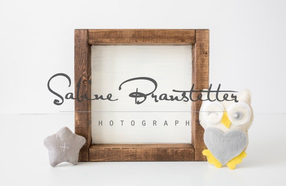Styled Stock Photography Annie Mockup File Square Wood Sign