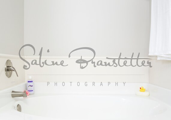Styled Stock Photography Bath Fun Mockup File Bathtub With