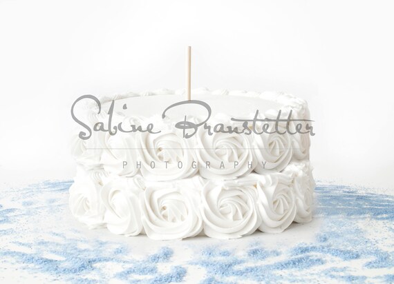 Styled Stock Photography Celebrate Mockup File White Cake With