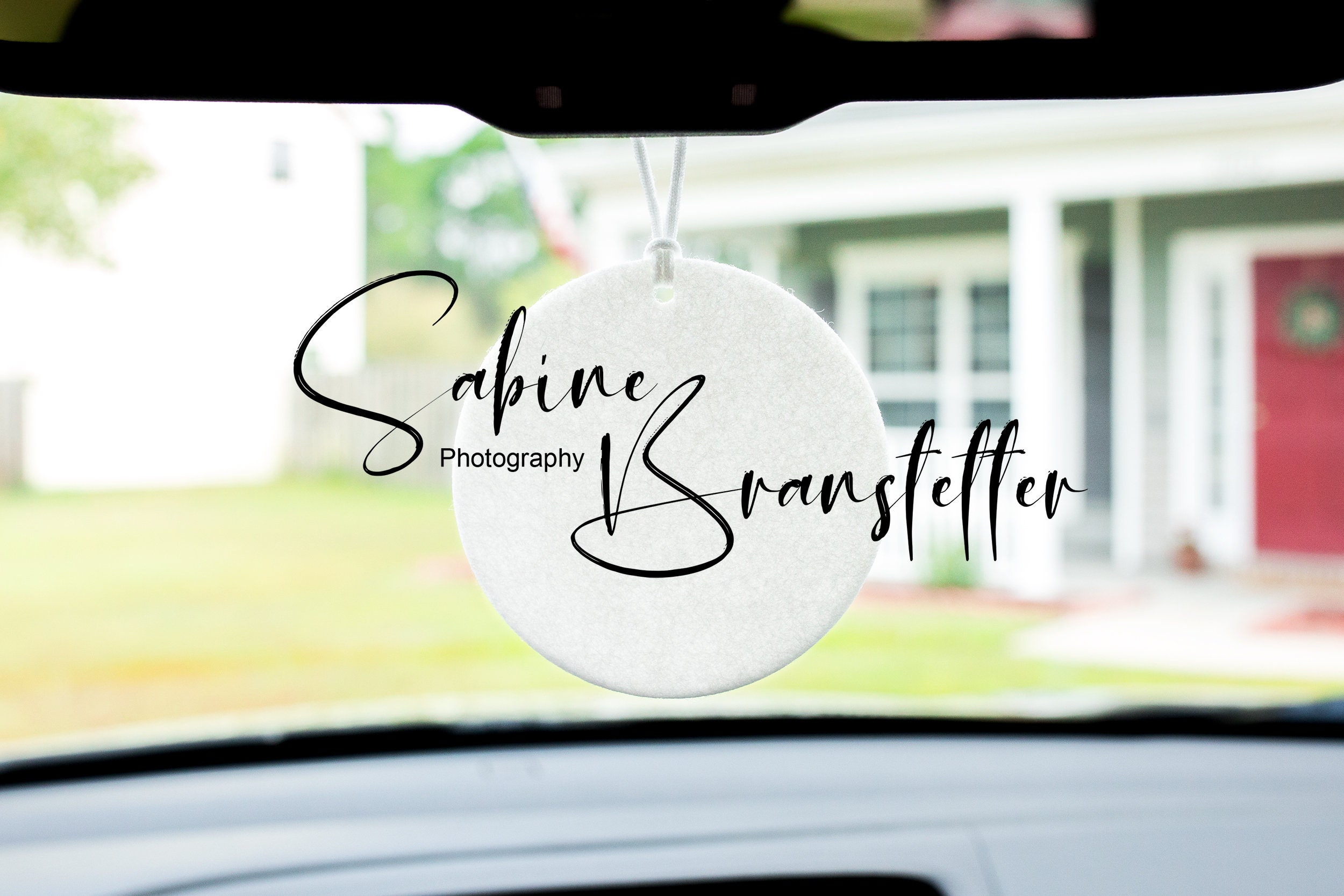 Blank Sublimation Car Air Freshener Mockup fresh Etsy