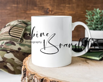 Styled Stock Photography "Men With Beards...", Mockup-Digital File, 11oz White Coffee Mug, Father's Day, Hunting, Military,  Manly Mockup