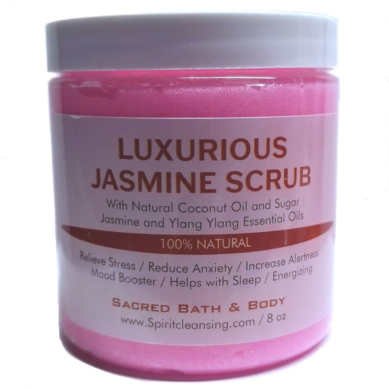 Jasmine Sugar Scrub Etsy