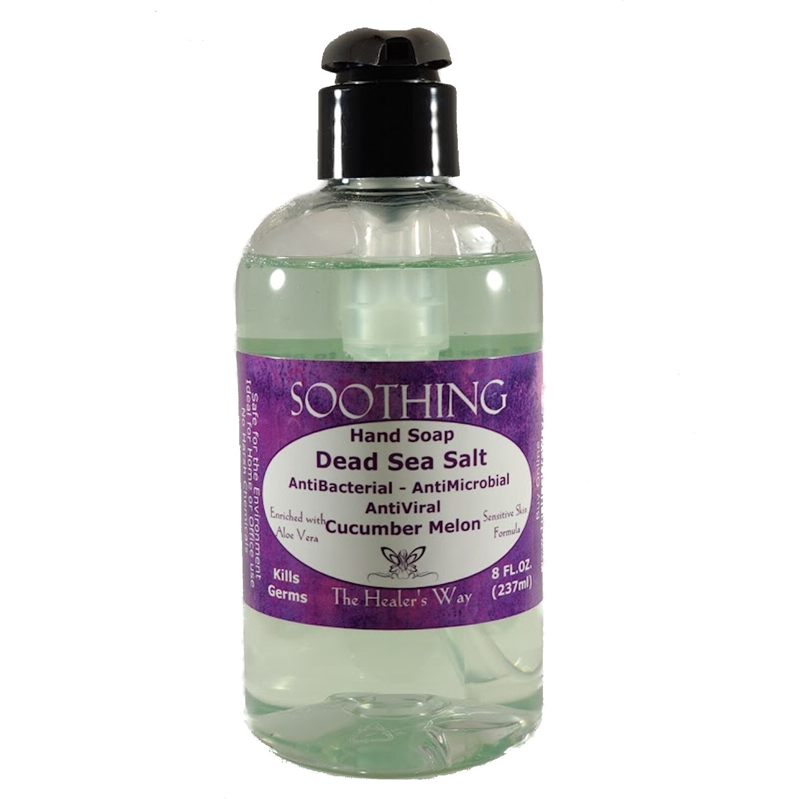 Antibacterial Hand Soap with Triclosan and Dead Sea Salt Etsy