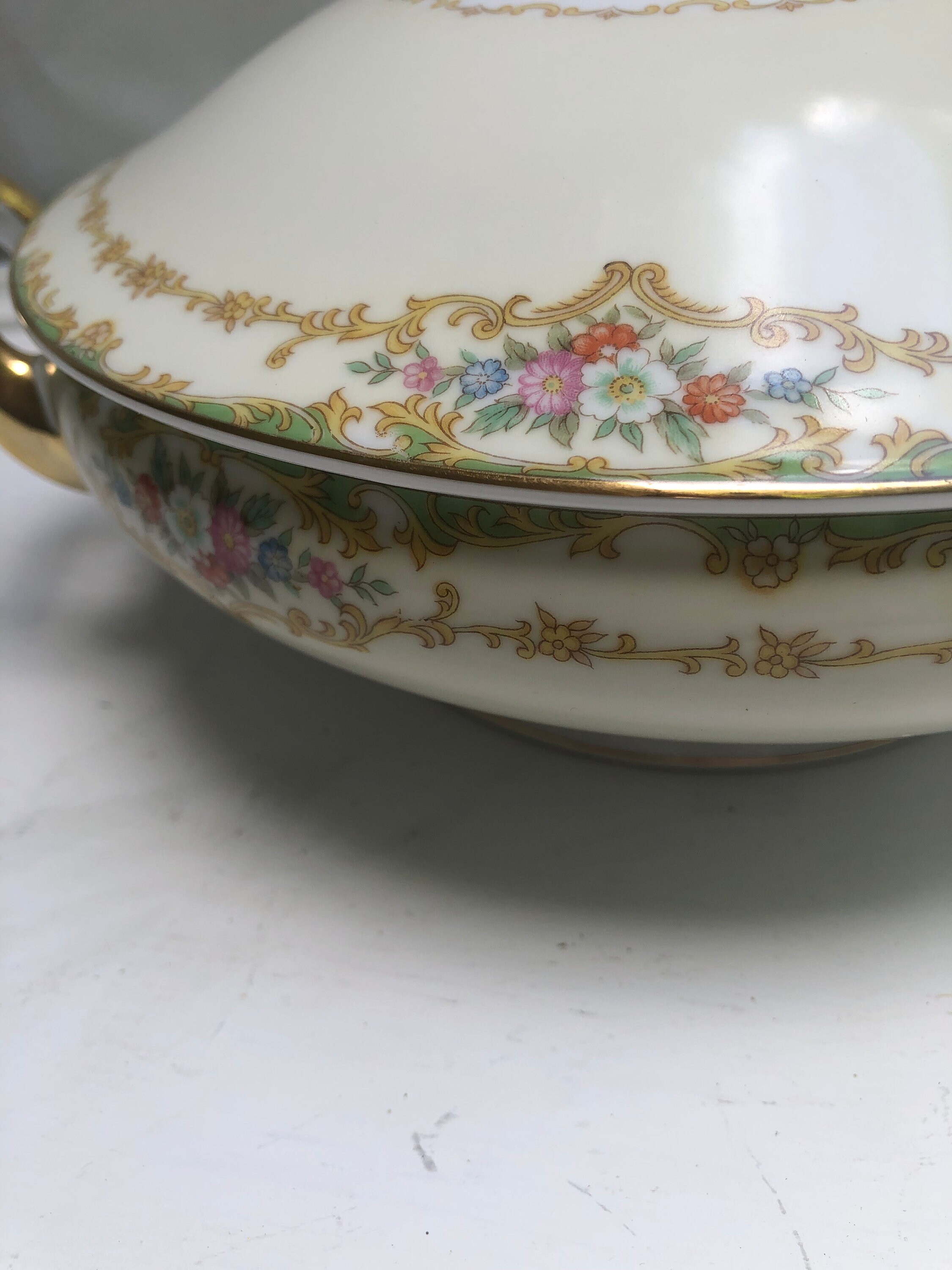 Noritake Covered Vegetable Bowl Covered Tureen Vintage Etsy