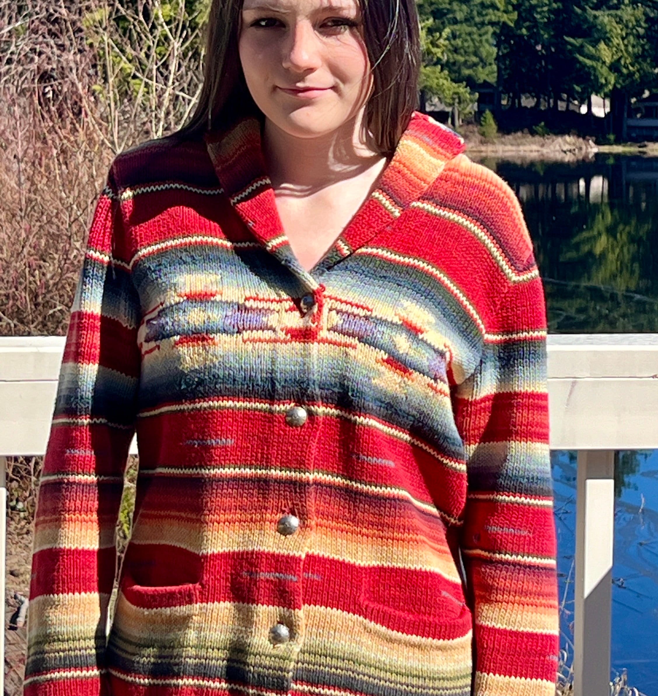 Navajo Sweater Ralph Lauren - Etsy Navajo Sweater Ralph Lauren - Etsy
