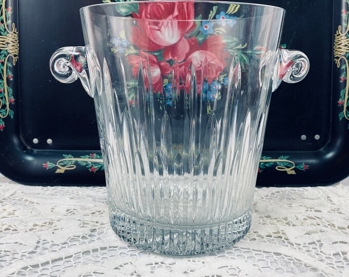 Waterford Crystal Ice Bucket in the Barcelona Pattern.marquis by