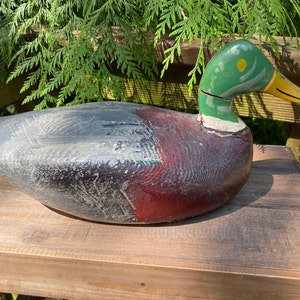 Vintage Duck Decoy, Hunting Duck Decoy, Mallard Duck Decoy, Duck Hunting, Hunting Supplies, Vintage Decoy Duck, Duck, Vintage Duck, Decoy