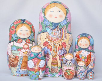 extra large nesting dolls