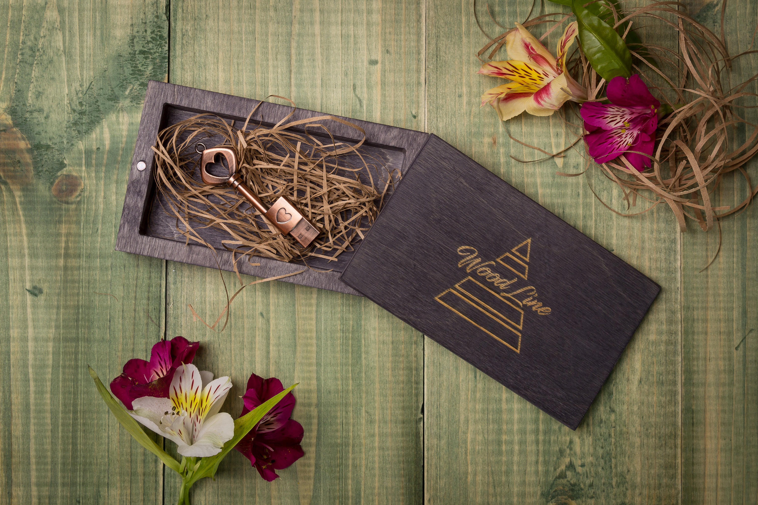 Customized Wedding USB case wedding case wooden Wedding USB Etsy