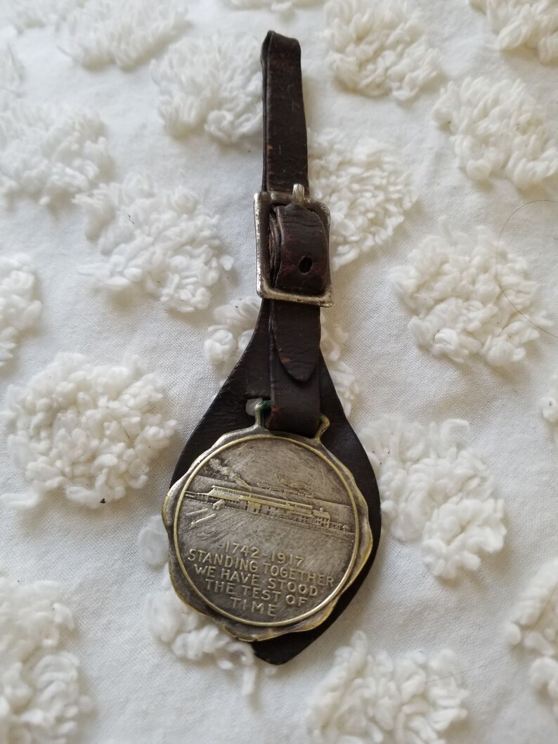 Set of 3 Vintage Pocket Watch Fobs Straps Seaboard Railroad Etsy