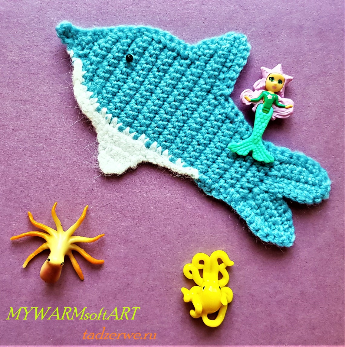 Crochet Pattern Dolphin for Appliques on a Pillow Blanket Etsy