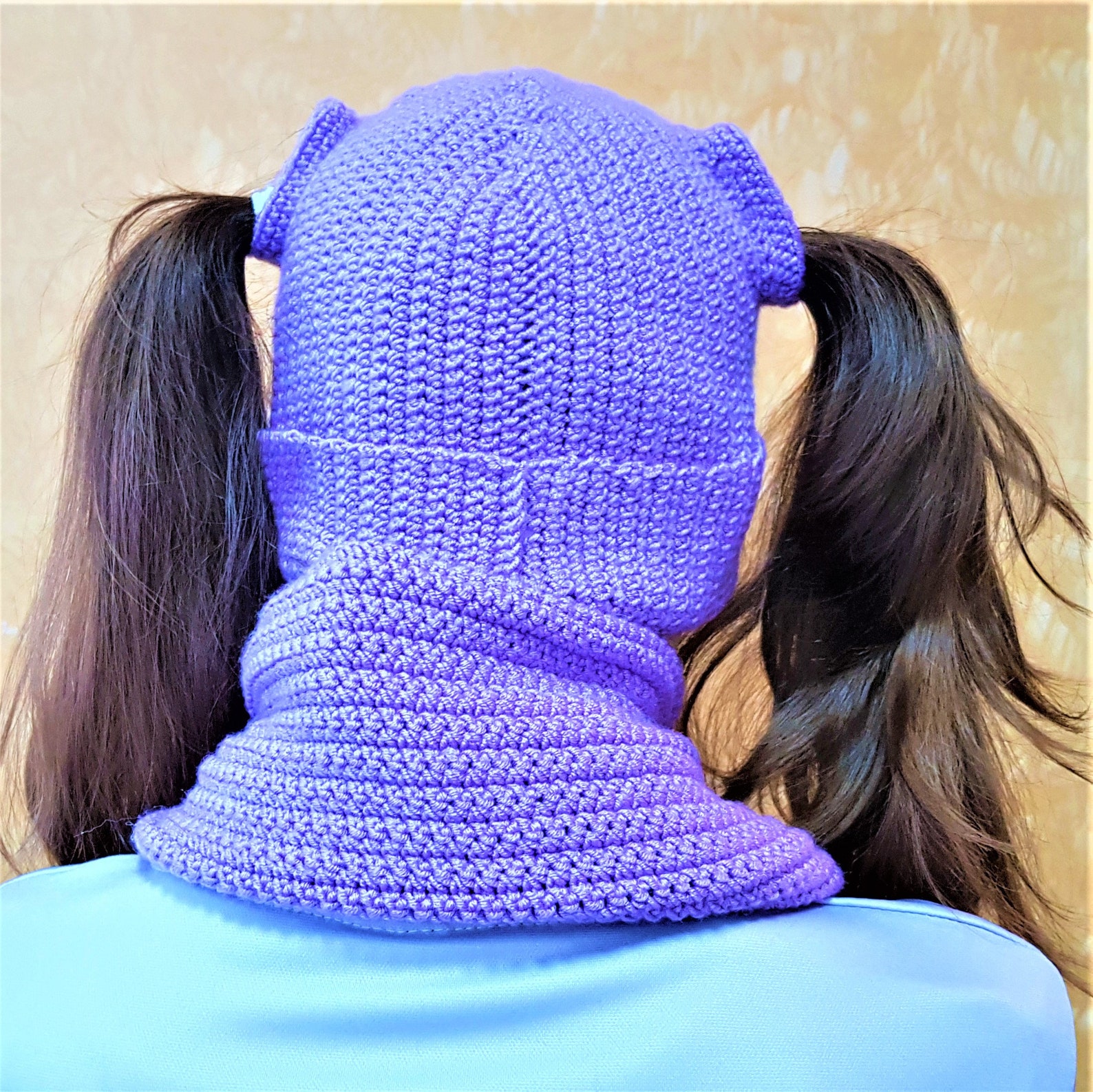 Crochet tutorial ponytail hat Hand made crochet hat pattern Etsy