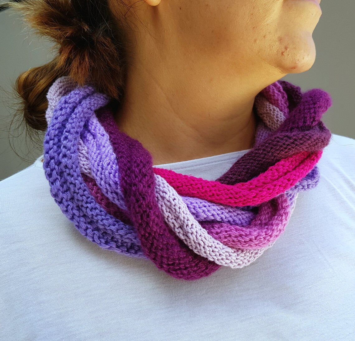snood knitted pattern snood knitted pattern