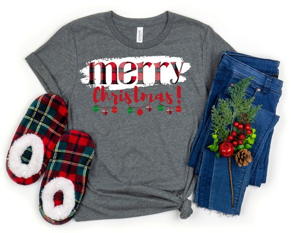 Merry Christmas Red Flannel Unisex 