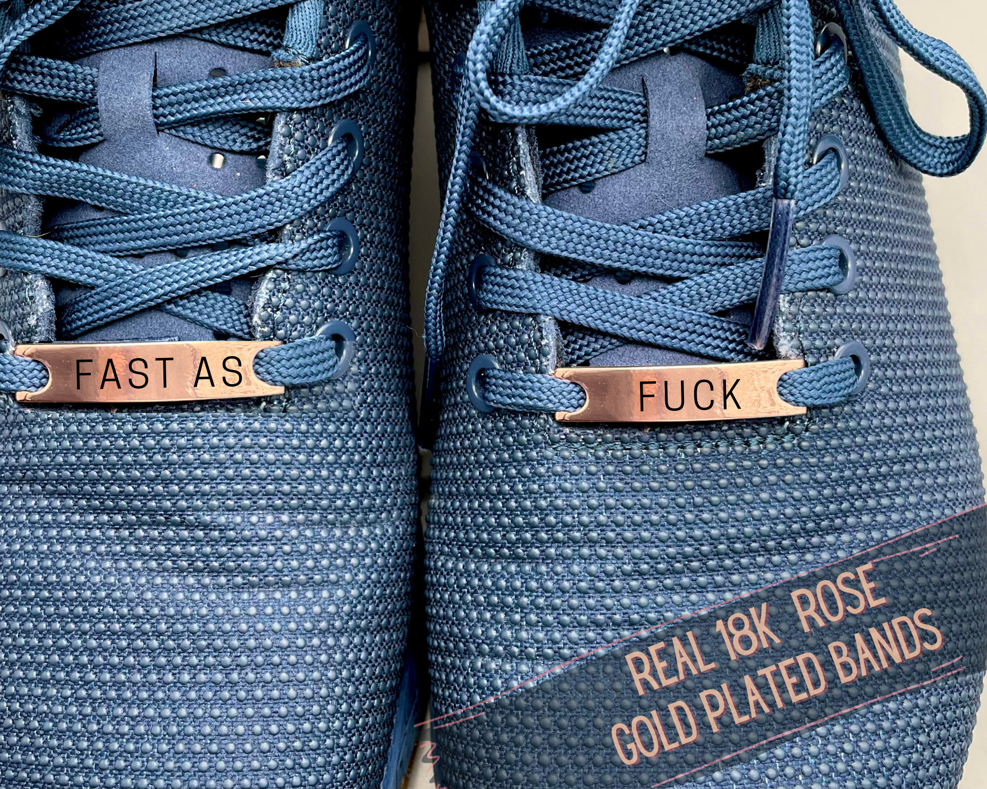 Fast as Fuck or Rose Gold Custom-made Real Gold - Etsy