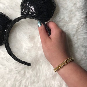 Gold Plated Stretch Bracelet