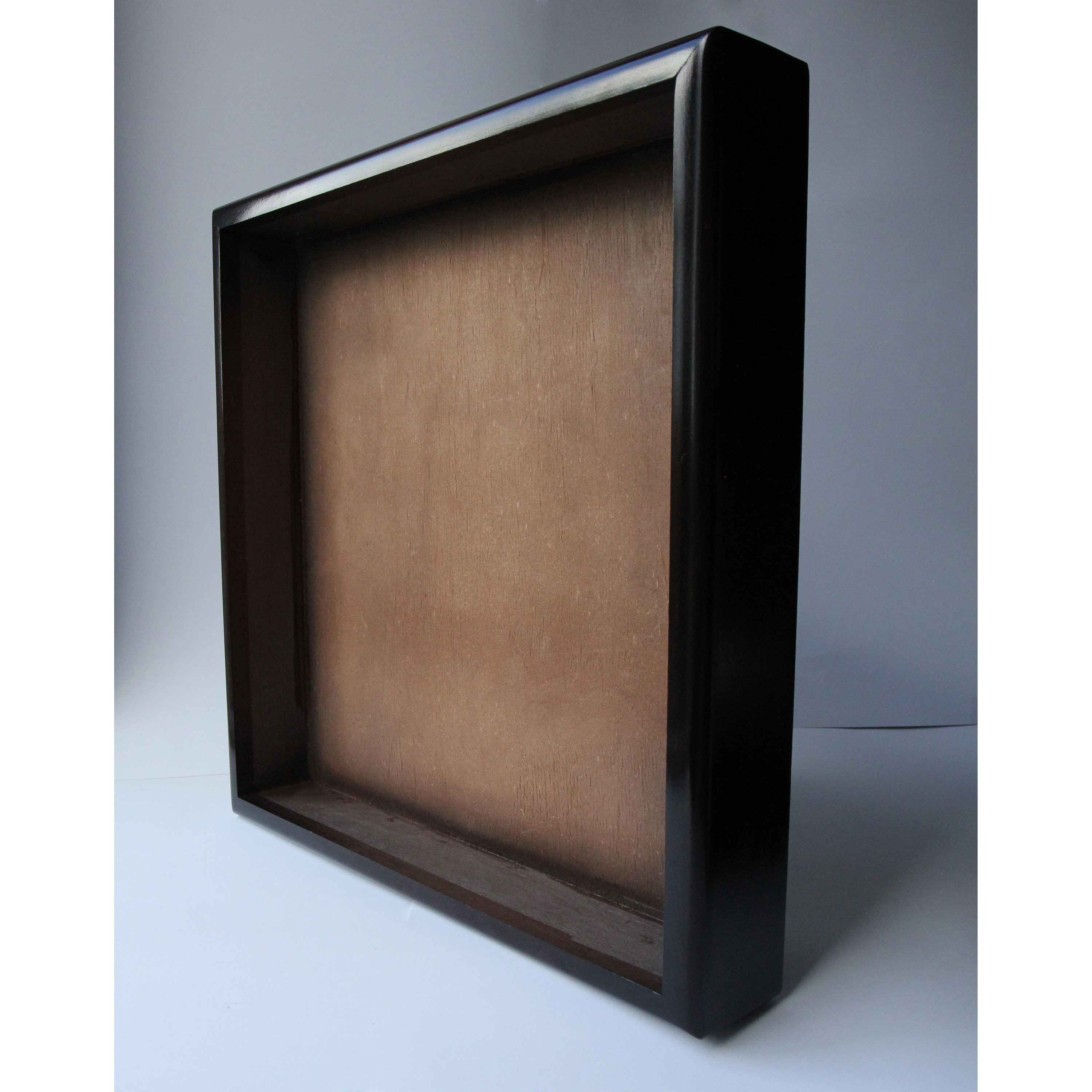 Wooden open shadow box Wall Hanging display case Painting Etsy